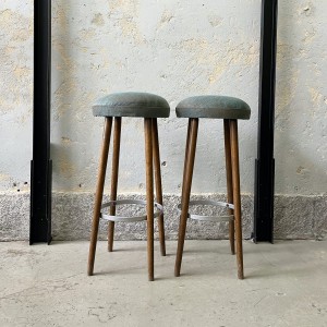 Stołki barowe hokery w stylu art deco