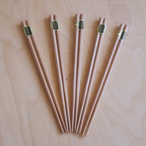 Drewniane pałeczki kolor jasna brzoza