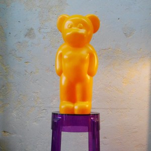 Lampka Miś Lumibär pomarańczowy