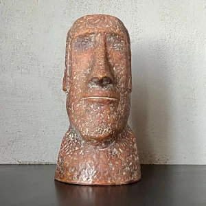 Ceramiczna figura Moai z Wysp Wielkanocnych 26 cm
