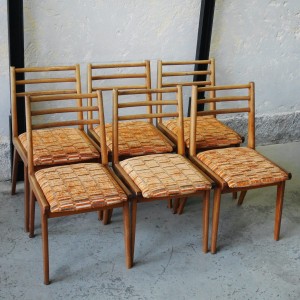 Krzesła JAR, komplet 6 szt.