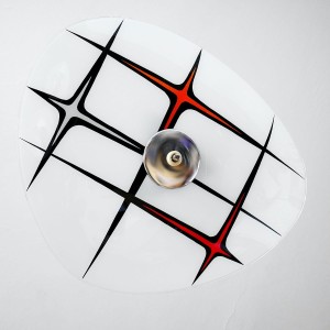 Lampa Napako w geometryczne wzory, Czechosłowacja lata 60