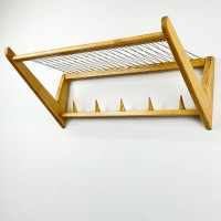 Drewniany wieszak ścienny, Czechosłowacja 1967