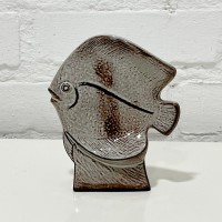 Czechosłowacka ceramiczna figurka ryba