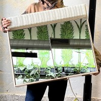 Metalowa szafka z lustrem, lustro do łazienki