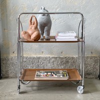 Stolik barek. Wózek barowy lata 70  