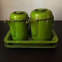 Zielony dzbanek vintage Thomas Scandic 700 ml