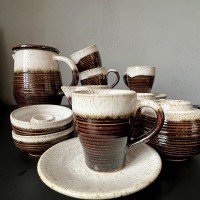 Serwis kawowy 17 elementowy, Czechosłowacja lata 60.