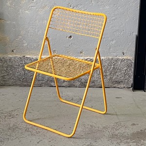 Składane krzesło proj. N. Gammelgaard IKEA lata 80.