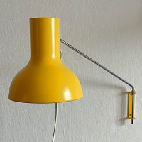 Żółty kinkiet Napako, Czechosłowacja lata 70.