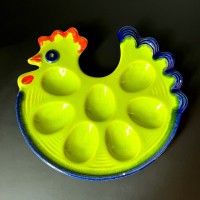 Ceramiczna  patera vintage do serwowania jajek Waechtersbach W.Germany