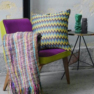 Poduszka dekoracyjna Zygzak Szajba Design