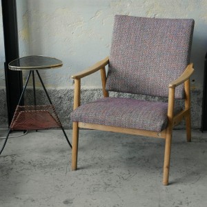 Fotel vintage w skandynawskim stylu