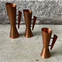 Miedziany dzbanek wazon 20,5 cm