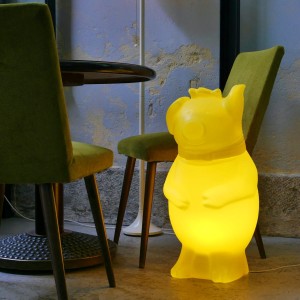 Lampa podłogowa Świnka