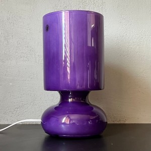 Fioletowa lampka Lykta, IKEA lata 90.