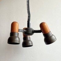 Lampa sufitowa reflektorowa lata 80.