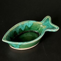 Ceramiczna miseczka w kształcie ryby
