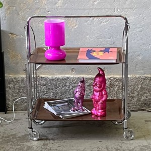 Stolik barek. Wózek barowy lata 70.
