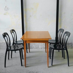 Stół jadalniany rozsuwany vintage, lata 60/70