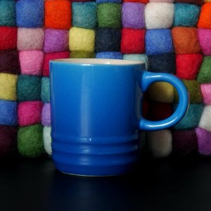 Le Creuset. Filiżanka do espresso niebieska 70 ml 